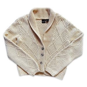 Vintage Liz Claiborne women’s cable knit cardigan